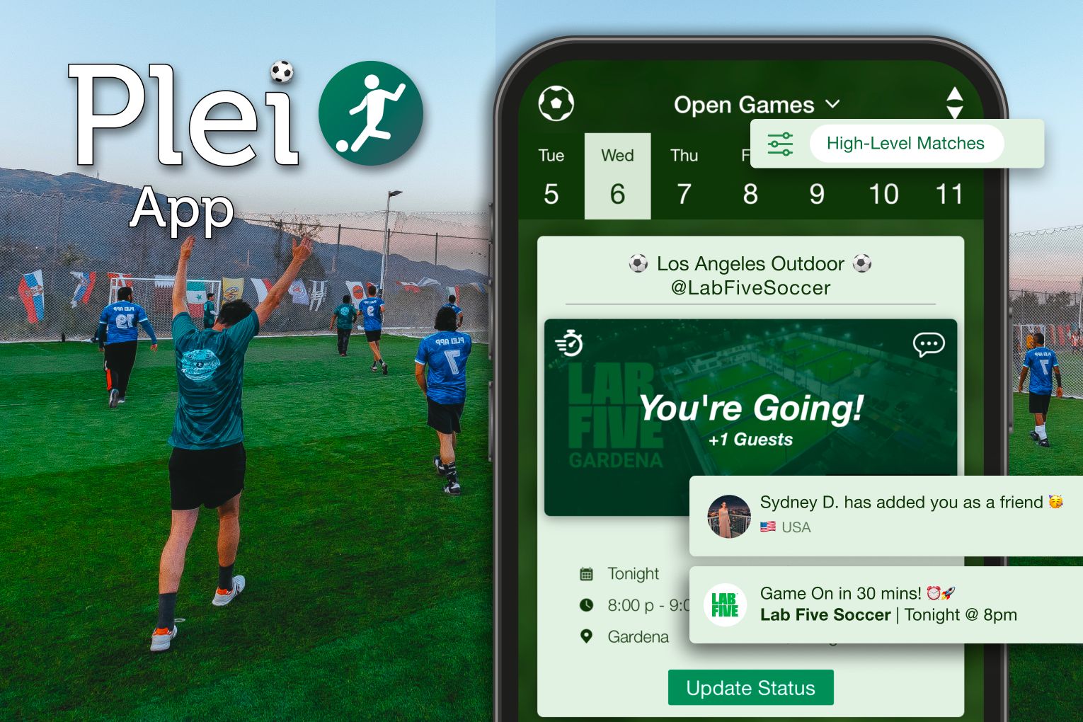 Play Soccer Anywhere, Anytime - Plei